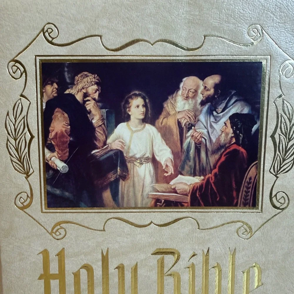 New Heirloom Holy Bible Master Reference Edition KJV Red Letter 1988 Large Print